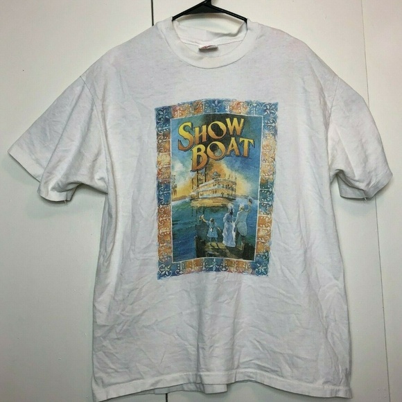 Rare Vintage Show Boat Musical T Shirt - Picture 2 of 8